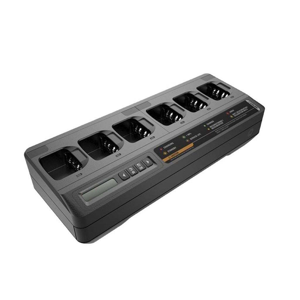 Cargador de unidad única PMPN4284 de Motorola para radio bidireccional portátil APX900 para comunicación profesional de seguridad pública