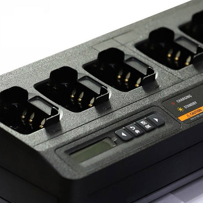 Cargador de unidad única PMPN4284 de Motorola para radio bidireccional portátil APX900 para comunicación profesional de seguridad pública