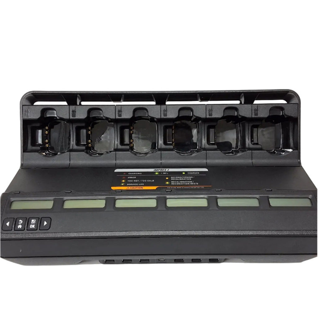 Cargador de radio Motorola APX 8000 PMPN8844 para sistema de carga de equipos de comunicación profesional de seguridad pública y misión crítica